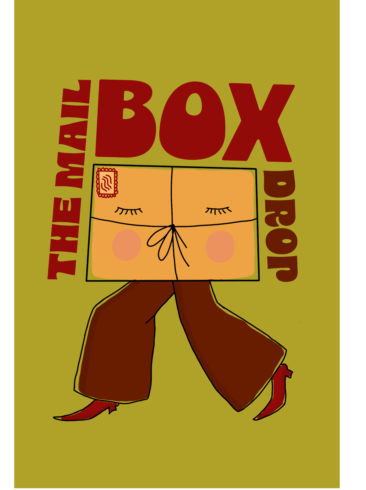 The Mailbox Drop logo featuring an illustrated mailbox character